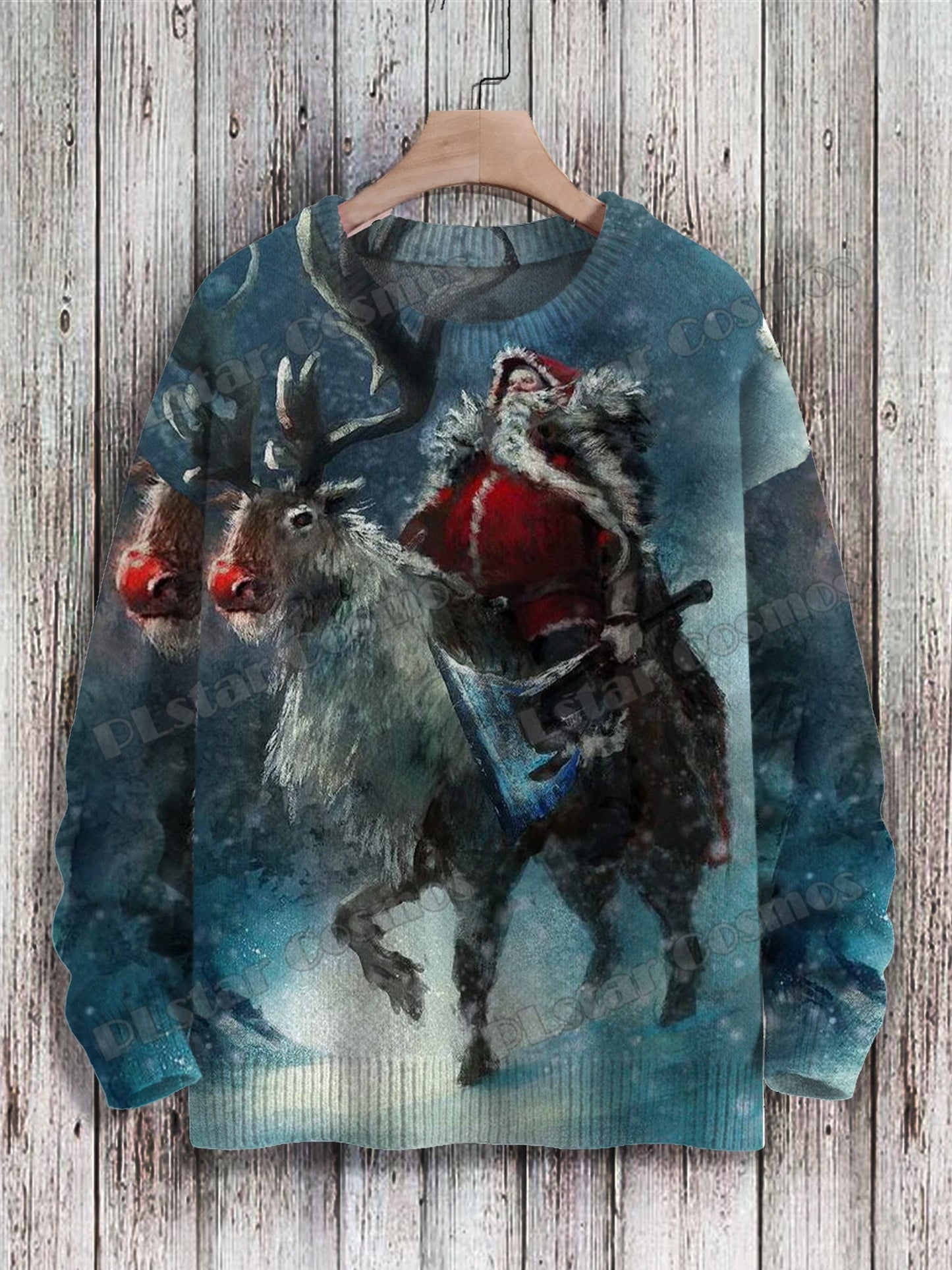 Christmas Art 3D Pullover Winter