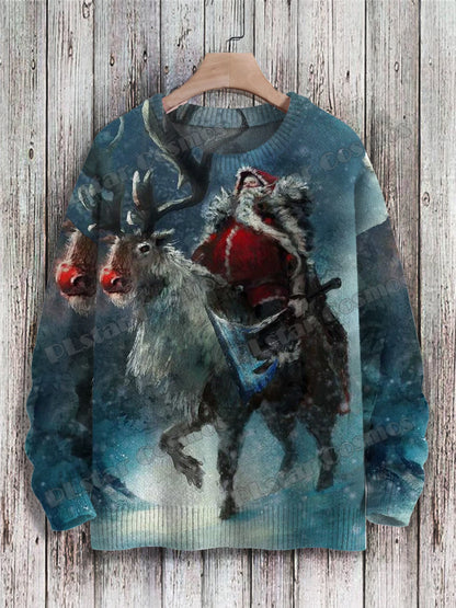 Christmas Art 3D Pullover Winter