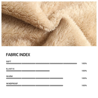 Men's Jackets Winter Hooded Warm Coat Casual Thicken Plaid Work Flannel Snap Sherpa Lined Fleece Clothing US Size