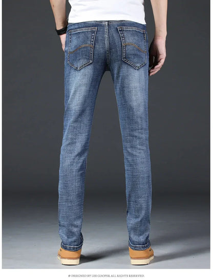 Loose Fit Straight Leg Men's Jeans Csmor Retro Style Summer Spring Fashionable Brand New Arrivals from Mainland China