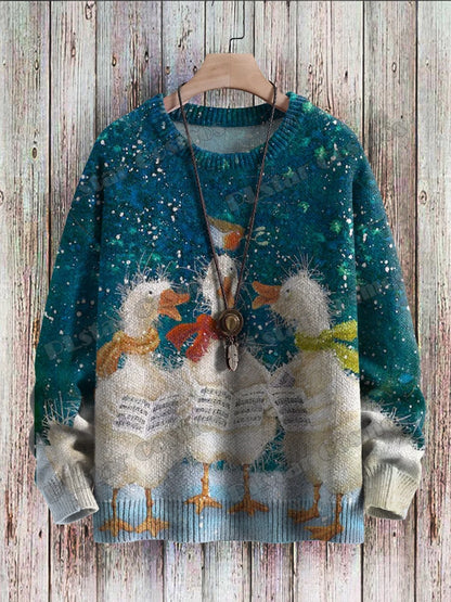 Christmas Art 3D Pullover Winter