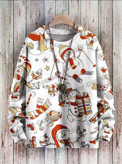 Christmas Art 3D Pullover Winter