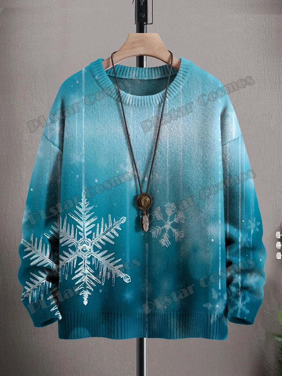 Christmas Art 3D Pullover Winter
