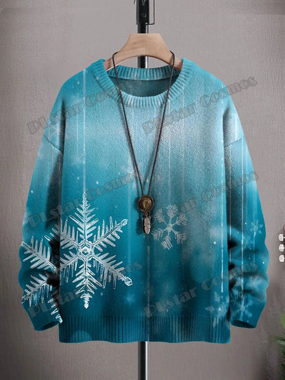 Christmas Art 3D Pullover Winter