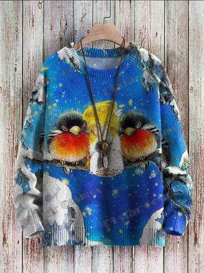 Christmas Art 3D Pullover Winter