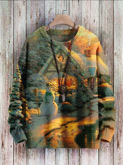 Christmas Art 3D Pullover Winter