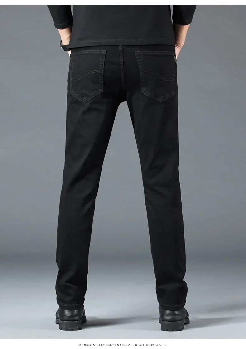 Loose Fit Straight Leg Men's Jeans Csmor Retro Style Summer Spring Fashionable Brand New Arrivals from Mainland China