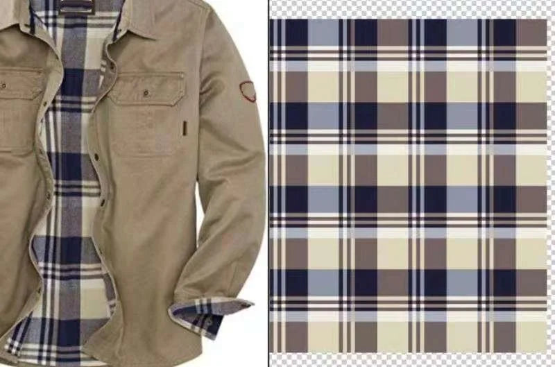 2025 Motorcycle Style Men's Jacket Heavy Duty Long Sleeved Jacket Autumn Winter Retro Workwear Jacket Thickened Windproof Jack