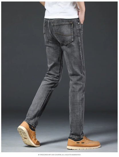 Loose Fit Straight Leg Men's Jeans Csmor Retro Style Summer Spring Fashionable Brand New Arrivals from Mainland China
