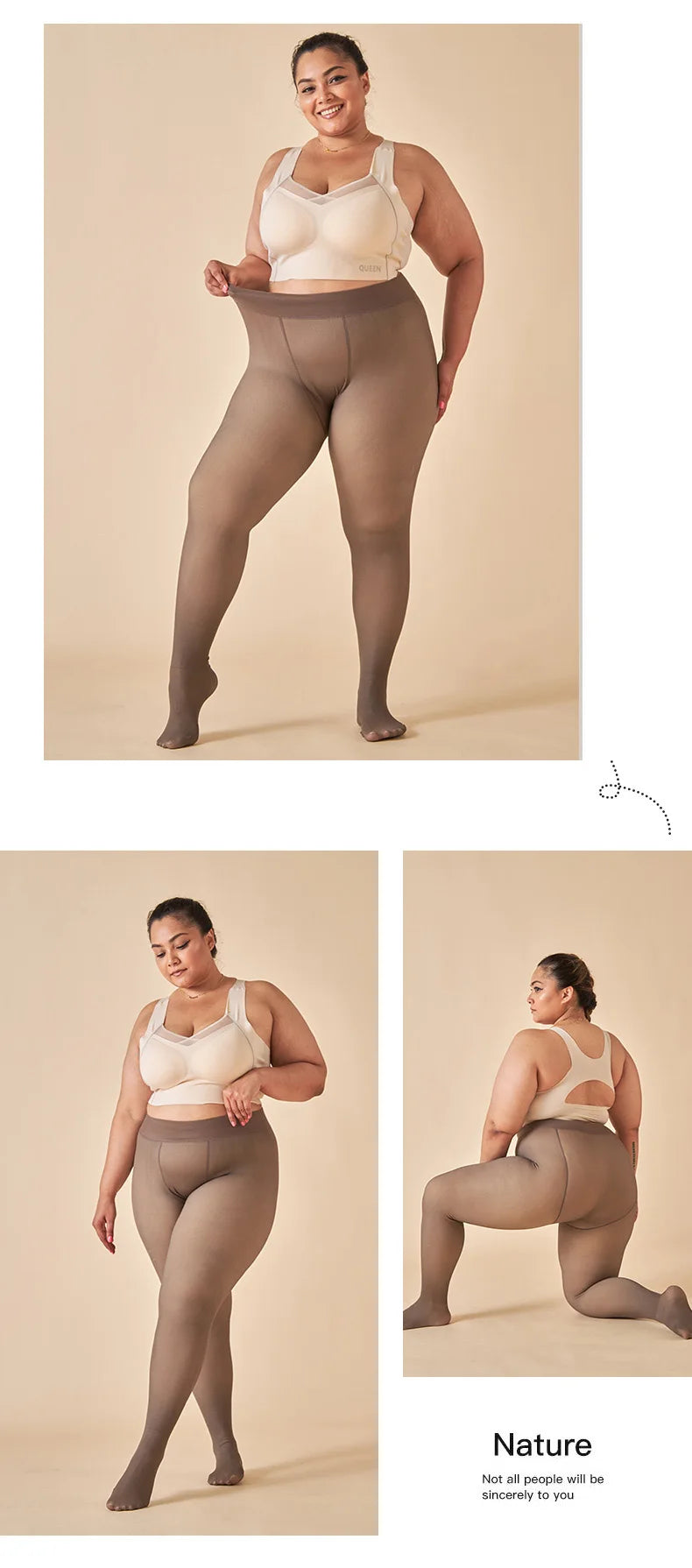 Thicken Thermal Tights Leggings Women Winter Fleece Velvet Thermo Stockings High Waist Elastic Slim Sexy Translucent Pantyhose