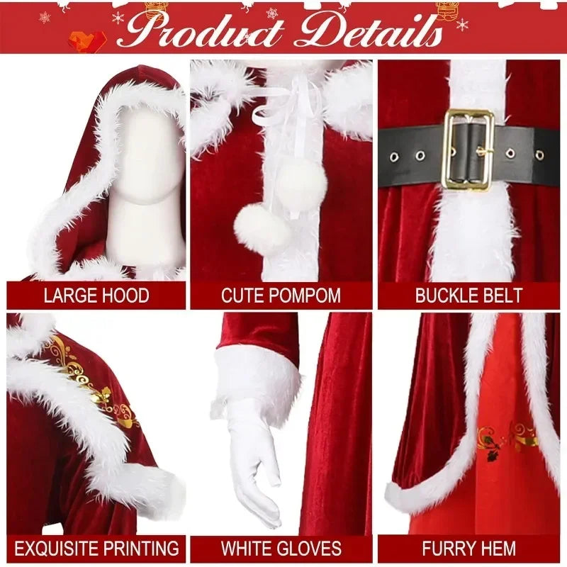 Mrs. Claus Santa Costume