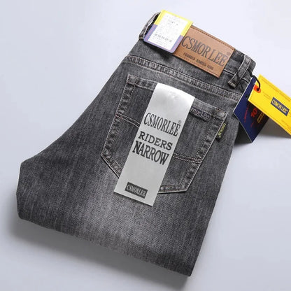 Loose Fit Straight Leg Men's Jeans Csmor Retro Style Summer Spring Fashionable Brand New Arrivals from Mainland China