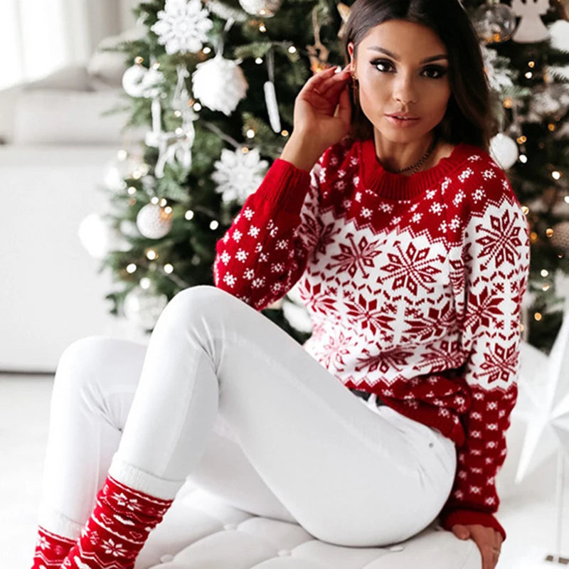 Christmas Snowflake Sweater