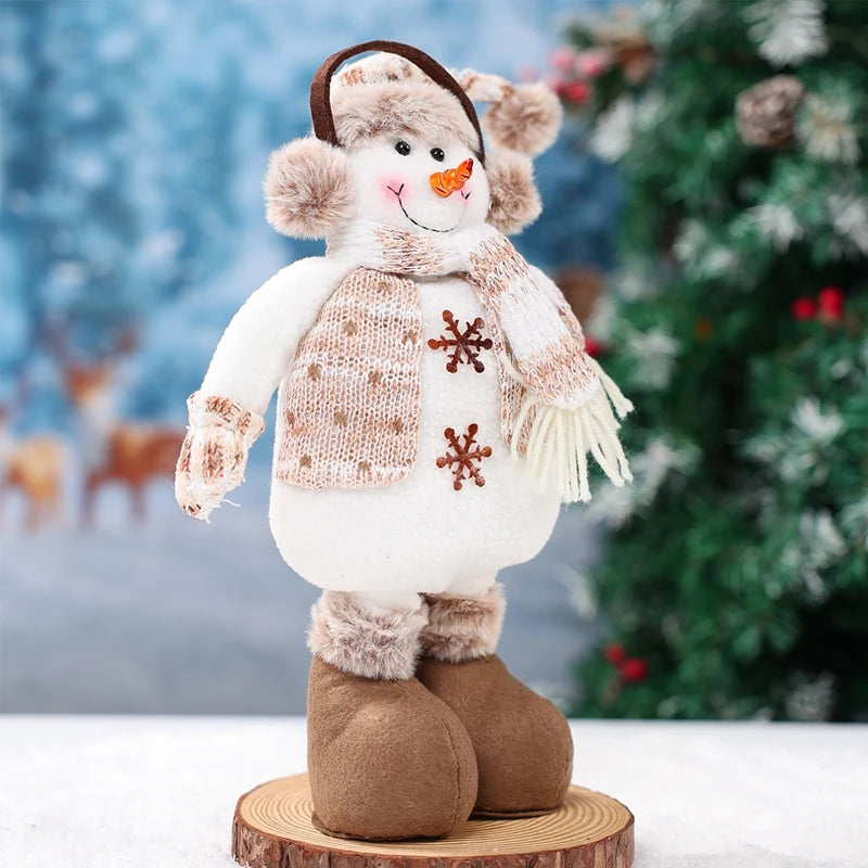 Telescopic Christmas Doll Merry Christmas Decorations For Home 2025 Christmas Ornament Xmas Navidad Noel Gifts New Year 2026