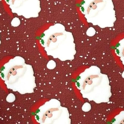 Women Christmas Pajamas Set, Santa Claus Tree Print Short Sleeve Button Closure Shirt with Shorts Sleepwear Loungewear