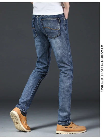Loose Fit Straight Leg Men's Jeans Csmor Retro Style Summer Spring Fashionable Brand New Arrivals from Mainland China