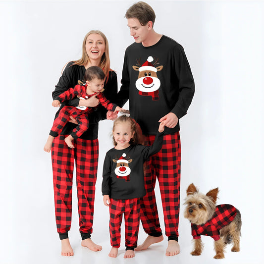 Deer X-Mas Pajamas Set