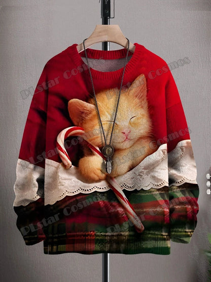 Christmas Art 3D Pullover Winter