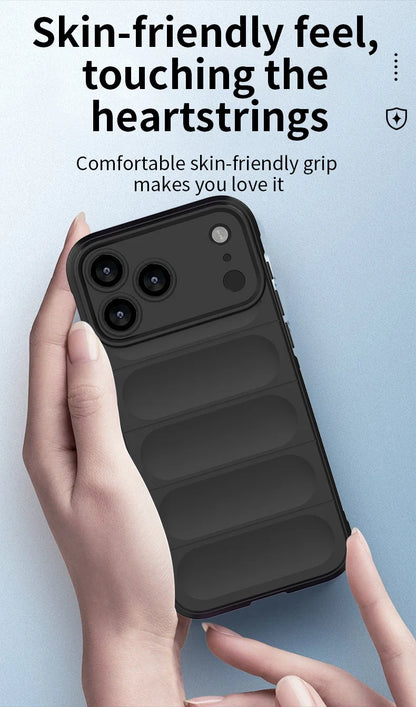 Shockproof Soft Skin Case Phone Cover For iPhone 17 Air 16E 16 15 14 13 12 11 Pro Max Plus Liquid Silicon Protective Coque
