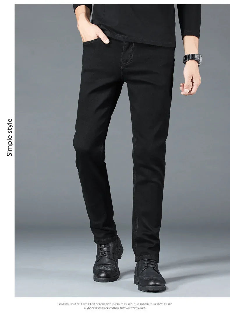 Loose Fit Straight Leg Men's Jeans Csmor Retro Style Summer Spring Fashionable Brand New Arrivals from Mainland China