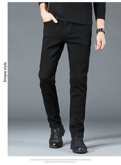 Loose Fit Straight Leg Men's Jeans Csmor Retro Style Summer Spring Fashionable Brand New Arrivals from Mainland China