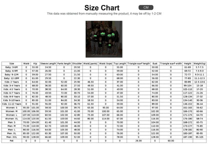 PatPat Family Matching Christmas Letter Print Long Sleeve Pajama Set For Family Xmas Party Cozy Sleepwear