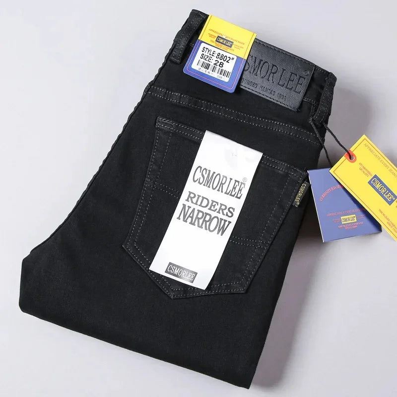 Loose Fit Straight Leg Men's Jeans Csmor Retro Style Summer Spring Fashionable Brand New Arrivals from Mainland China