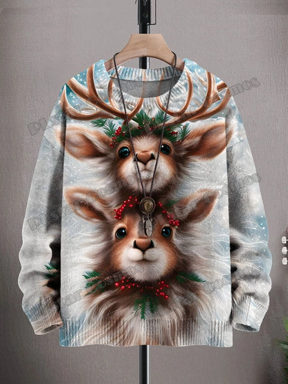 Christmas Art 3D Pullover Winter
