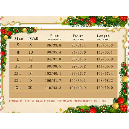 Mrs. Claus Santa Costume