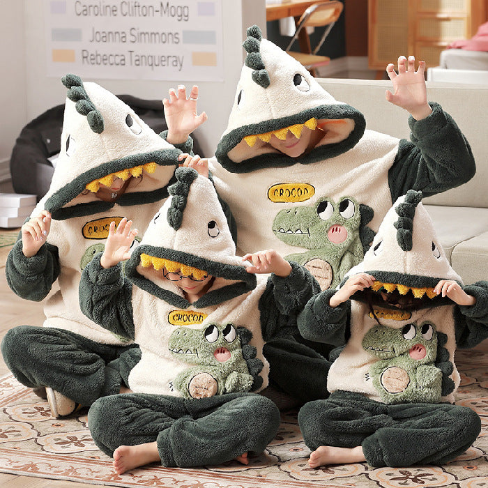 Velvet Cartoon Pajamas