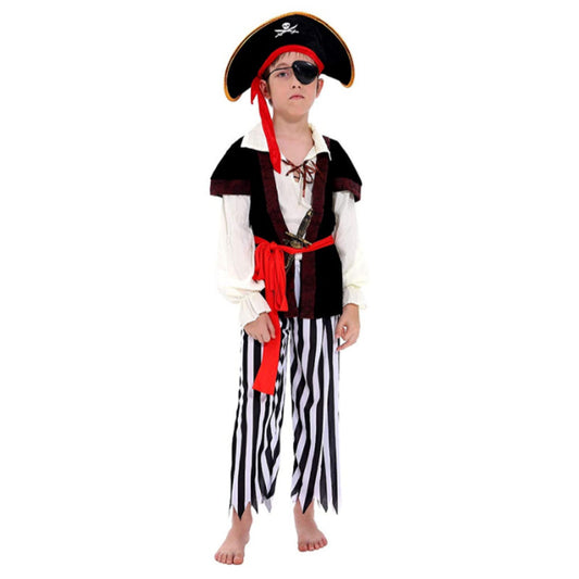 Halloween Costume Pirate Suit Boy