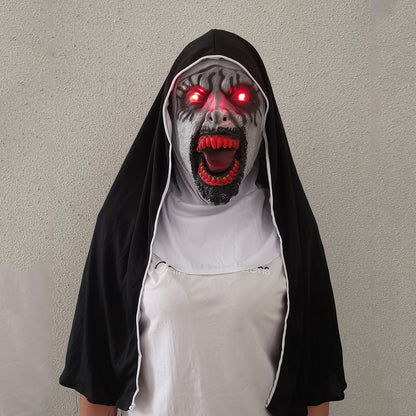 Nun Halloween Mask