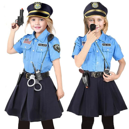 Costume Girls Police Uniform