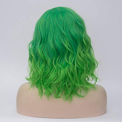 Chemical Fiber Hair High Temperature Silk Headgear Ladies Wig Short Curly Hair Africa