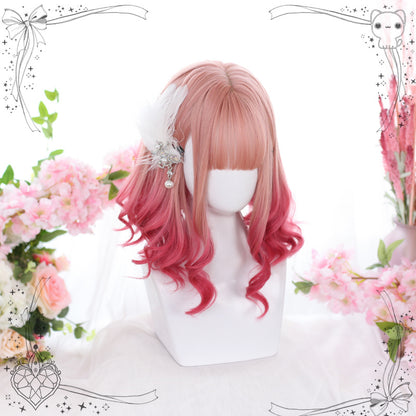 Japanese Short Hair Small Roman Curly Wig
